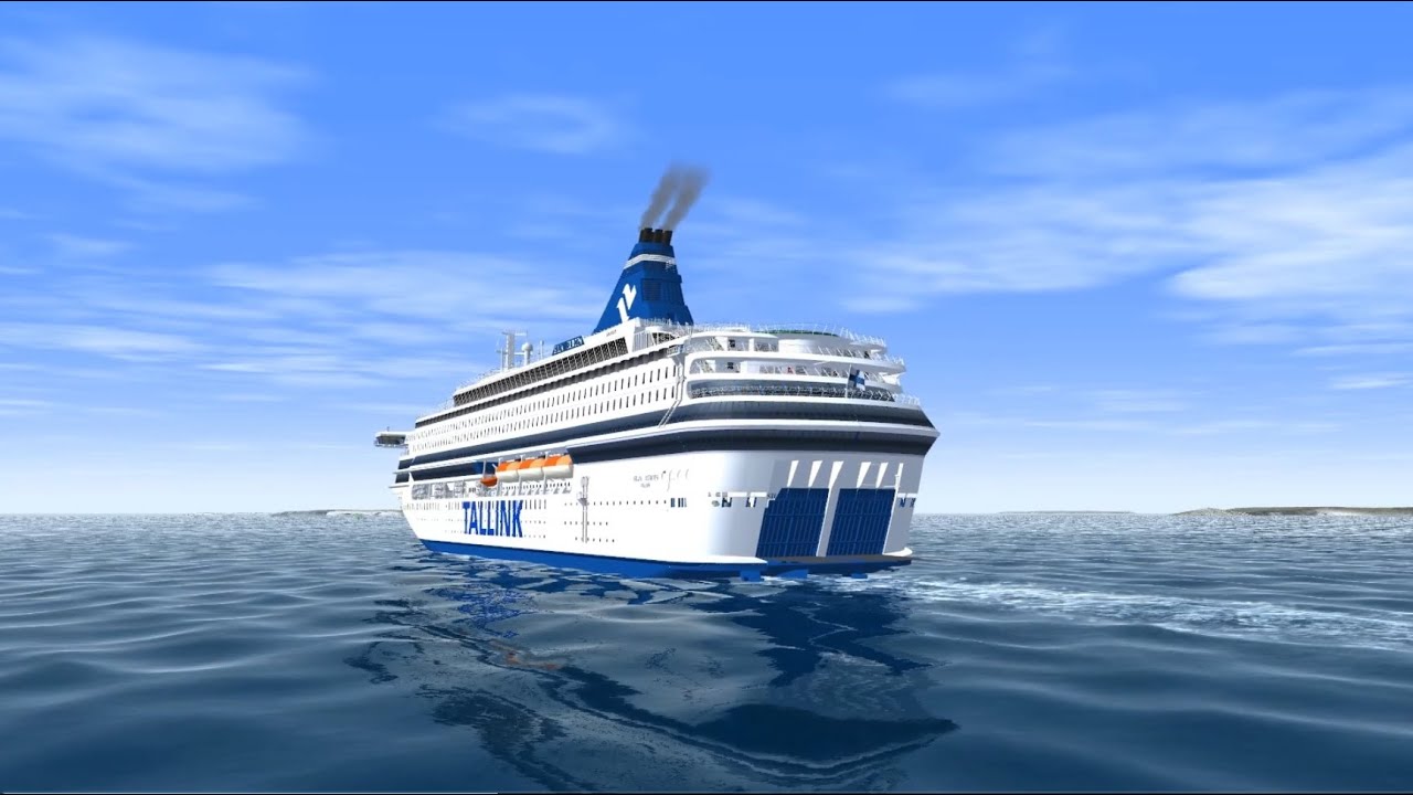 VSF Tallink MS Silja Europa Turku Mariehamn Tukholma - YouTube