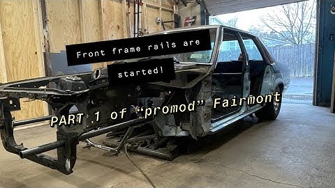 Front Frame rails PART 1. Someone’s gonna call it a PROMOD now…. #dragracing #motorsports