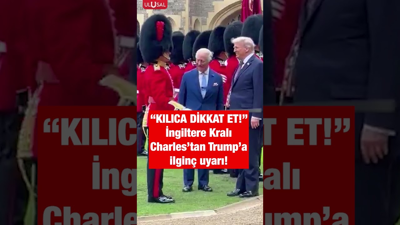 İngiltere Kralı Charles'tan Donald Trump'a