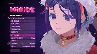 MiSide Main menu christmas theme