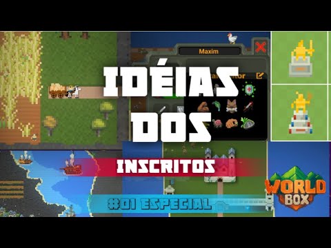 •WorldBox•Especial | Ideias dos Inscritos! - YouTube