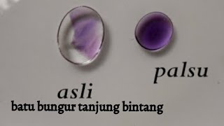 Cincin Batu Bungur Tanjung Bintang