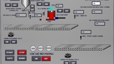 Hướng dẫn lập trình chiết rót, dập nắp, đóng gói sản phẩm trên Tia portal và PLC S71200