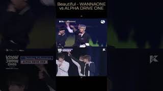 Beautiful-WANNAONE & ALPHA DRIVE ONE comparison pt1 #wannaone #alphadriveone #wannable #allyz