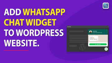 How to add WhatsApp Live Chat Button on WordPress Website 2023 | Themehunk