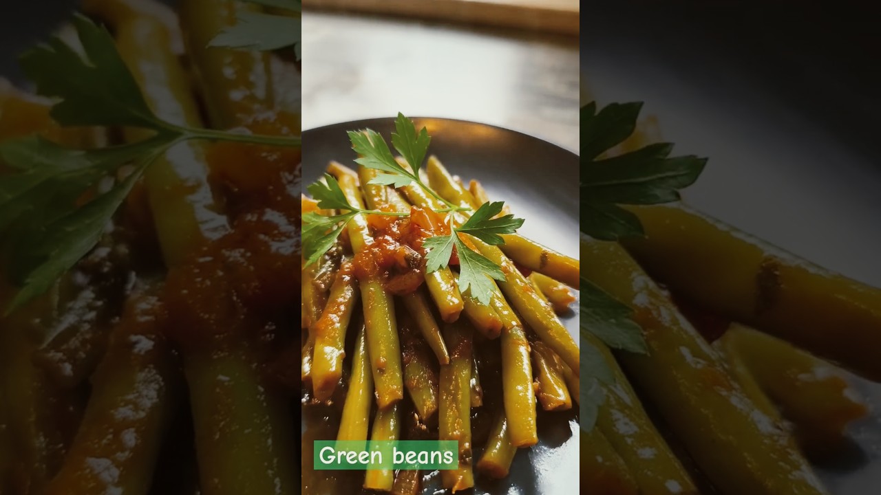 Let's make Green Beans…. Sperziebonen op zn Turks #yeşilfasulye #fasülye #yemektarifleri #green