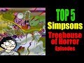 TOP 5 BEST Simpsons Treehouse of Horror Episodes