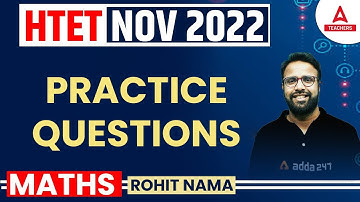 HTET 2022 | HTET PGT Maths Classes | Practice Questions Maths Live Classes | By Rohit Nama