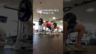 DON’T make this CRUCIAL Bench Press Mistake #shorts #fitness