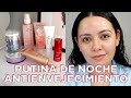 Rutina de noche anti-edad para prevención de arrugas