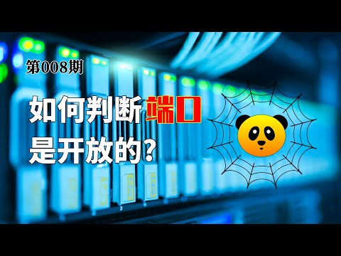 如何快速判断主机端口是否开放?端口转发设置是否成功如何判断?UP主原创端口检测工具介绍