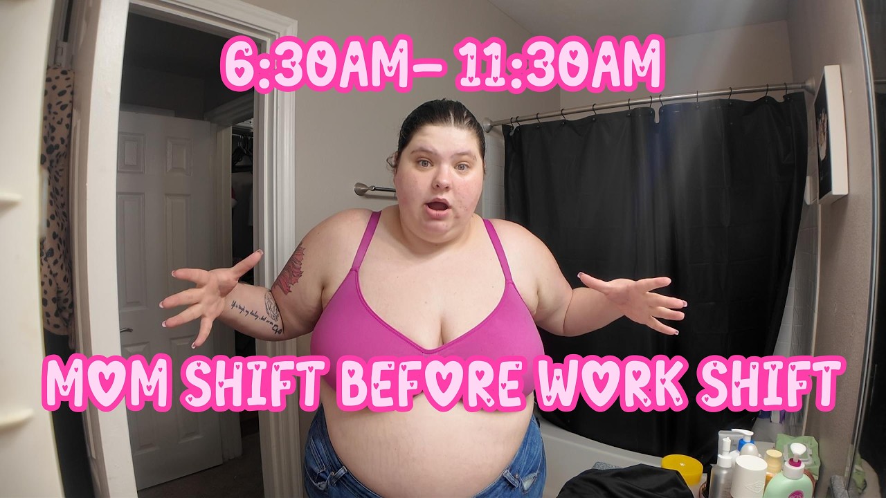 Усталая, но продуктивная смена мамы перед рабочей сменой ✨🧿