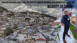 Namche bazaar || Winter Wonderland. #Namchebazaar #Everest #Nepal #sherpa #himalaya #Tibetanvlogger