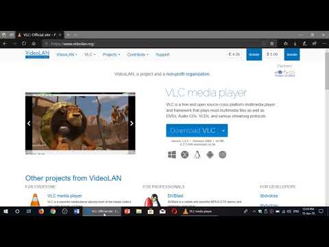 Video Lan VLC Media Player Revisited January 15th 2019