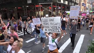 Tens of Thousands March in NYC for Abortion Rights