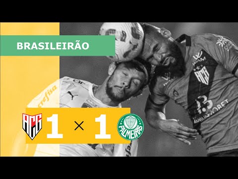 Atlético-GO 1 x 1 Palmeiras - Gols - 10/10 - Campeonato Brasileiro 2022