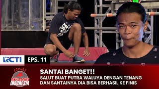 SANTUY!! Putra Waluya Melewati Semua Rintangan Dengan Cool | SASUKE NINJA WARRIOR | PART 2