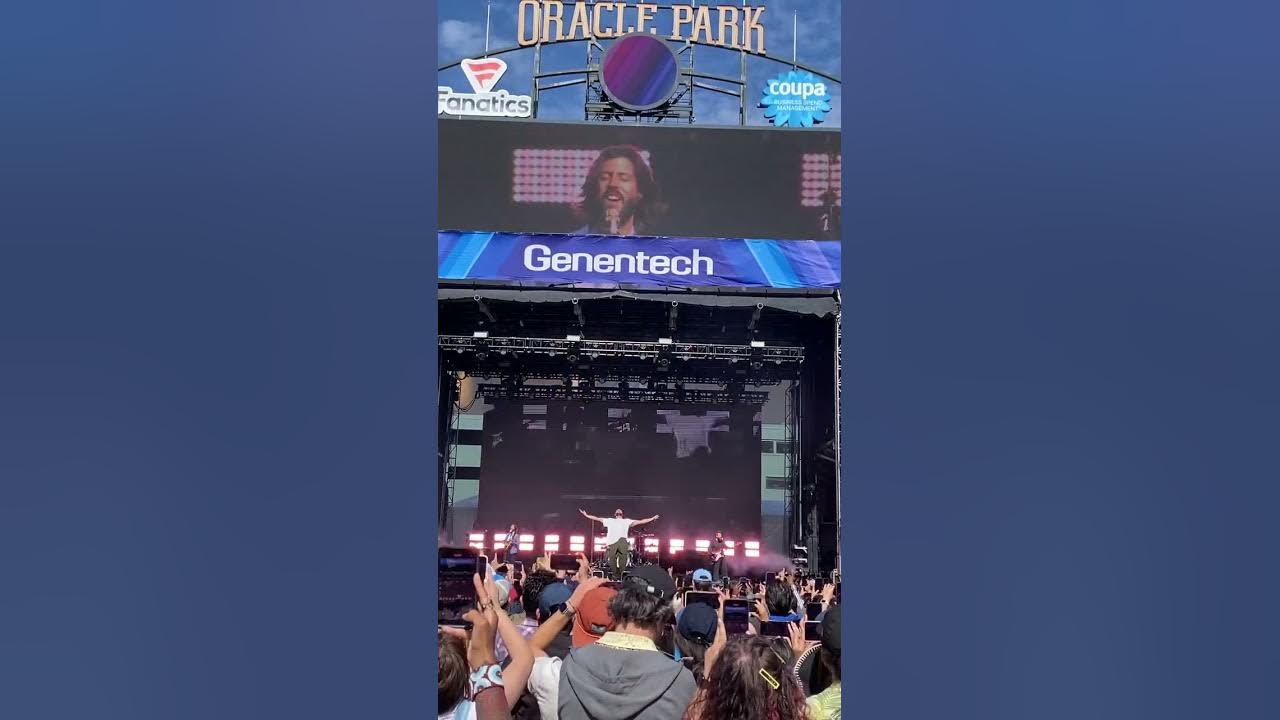 Imagine Dragons, Radioactive, Genentech concert, Oracle Park SF, June 8
