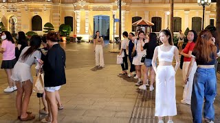How Exciting Is Vietnam Nightlife? Night Walk in Ho Chi Minh City (Saigon) 2024