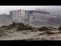Decenas de muertos y destrucción por inundaciones en China