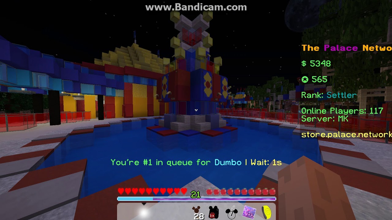 Dumbo Rides Minecraft Minecraft Palace Network Server: New Dumbo Ride Revamp! - YouTube