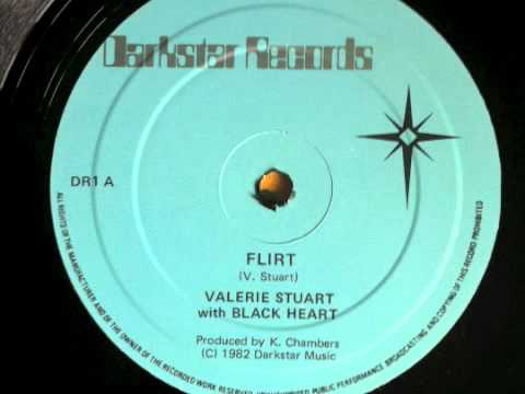 Valerie Stuart with Black Heart- Flirt (10")