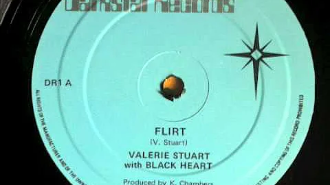 Valerie Stuart with Black Heart- Flirt (10")