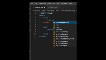 Simple HTML button with background colour #coding #html #css
