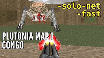 Doom: Plutonia Map 1 "Congo" -fast -solo-net