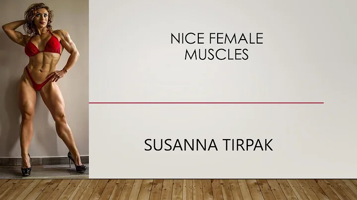 Nice Female Muscles - Susanna Tirpak
