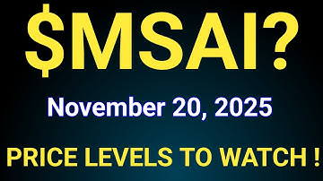 MSAI Stock (MultiSensor AI Holdings Inc.) MSAI Stock Analysis | November 20, 2025