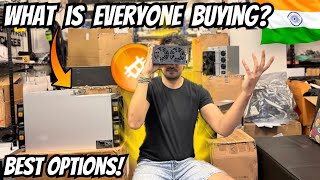 What are other Miners buying right now? 🔥 Crypto Mining India 🚀 #bitcoinmining #antminer #bitcoin