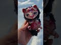 обзор игрушки котенок, artist toy ooak, magical kitten