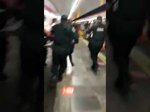 SSC detiene a un individuo que lesionó a un usuario con una pistola de diábolos en el Metro