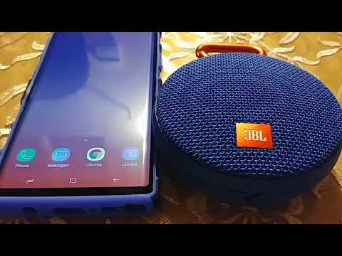 How to pair JBL Clip 2 to Samsung Galaxy note 9