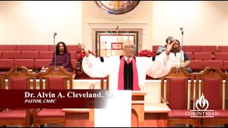 Corinthian Missionary Baptist Church - Dr. Alvin A. Cleveland, Sr. Pastor-Sunday Service 