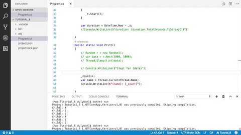 Threading: Exclusive Locking in C#