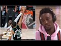 'I couldn't register what happened' - Bam Adebayo reacts to his Jayson Tatum block | SC with SVP