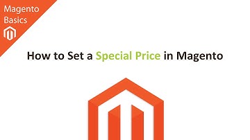 How to Set a Special Price in Magento