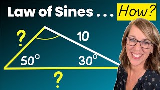 Solving a Triangle with the LOS Law Of Sines Made Easy