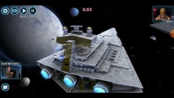 Executrix (Vader, Gauntlet, Shuttle) vs. R9 triple-attacker Executor (XB, RC, IG-2000): 58 banners
