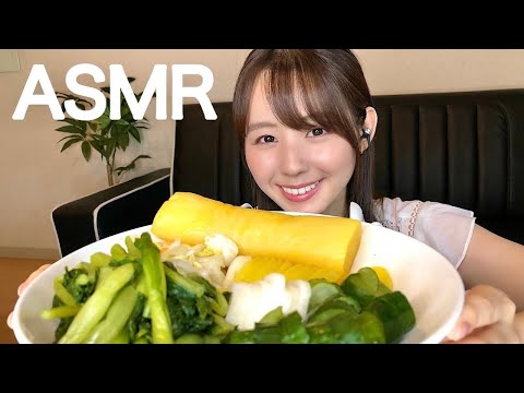 【ASMR】漬物の咀嚼音???ぬか漬け・たくあん・きゅうりの浅漬け Eating Sounds【音フェチ】