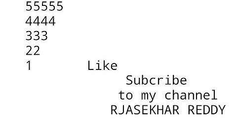 C Practical and Assignment Programs-Pattern Printing  5 ! Pattern in  C programming