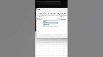 📊 Multi-Level Sorting in Excel — Sort by Multiple Columns Easily!