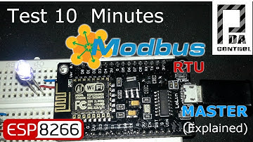 NodeMCU ESP8266 12E   Modbus RTU  Master v2 (Improved - Mejorado): PDAControl
