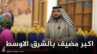 لقاء مع الشيخ كاظم الصرايفي صاحب اكبر مضيف في الشرق الاوسط