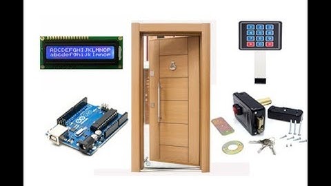 ARDUİNO LCD EKRANLI ŞİFRELİ KİLİT UYGULAMASI