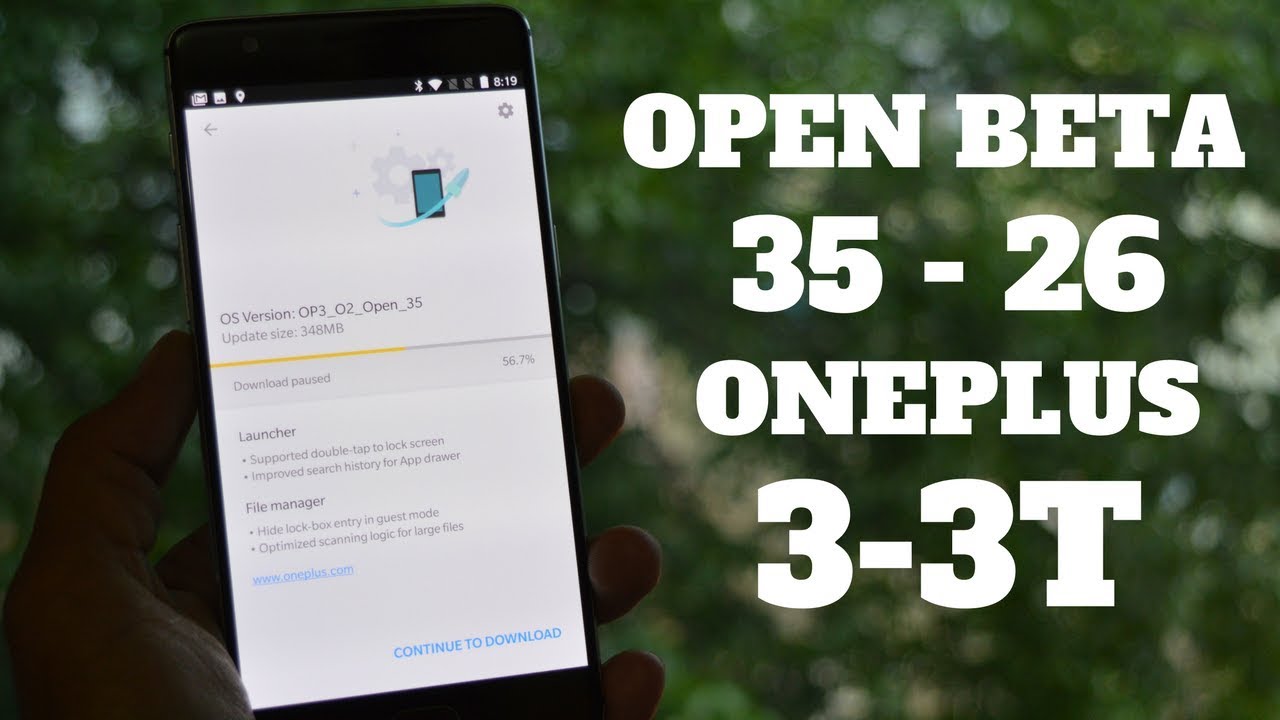 Oxygen OS Open Beta 35/26 for the OnePlus 3 and OnePlus 3T!!!! - YouTube