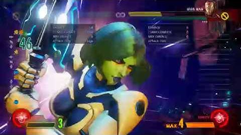 MVCI Gamora solo 7k combo 1 bar