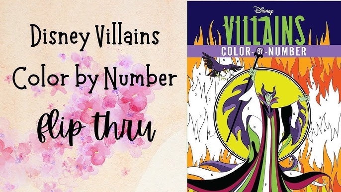 Disney Prinzessin Mit Villains Heilung Scratch Art Buch für Erwachsene